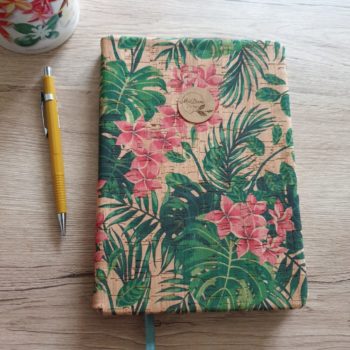 Carnet de voyage en liège format A5 96 pages