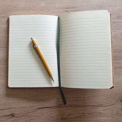 Carnet de voyage en liège format A5 96 pages