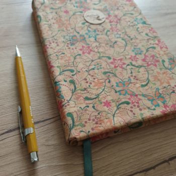 Carnet de voyage en liège format A5 96 pages