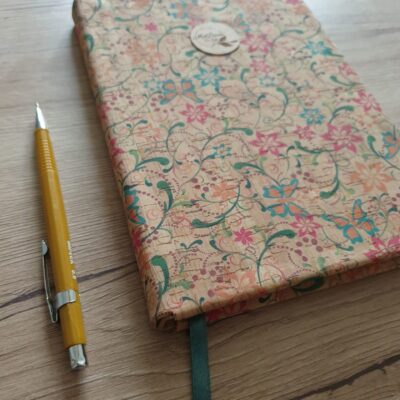 Carnet de voyage en liège format A5 96 pages
