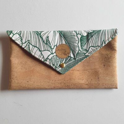 Pochette en liège Lia : accessoire polynésien