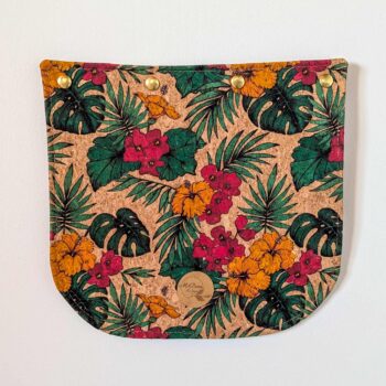 Rabat interchangeable en liège (pour sac Luna) plusieurs coloris