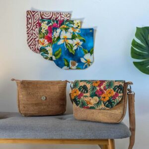 sac a main en liege a bandouliere avec rabat interchangeable