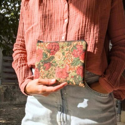 Pochette en liège Octobre Rose – Édition limitée
